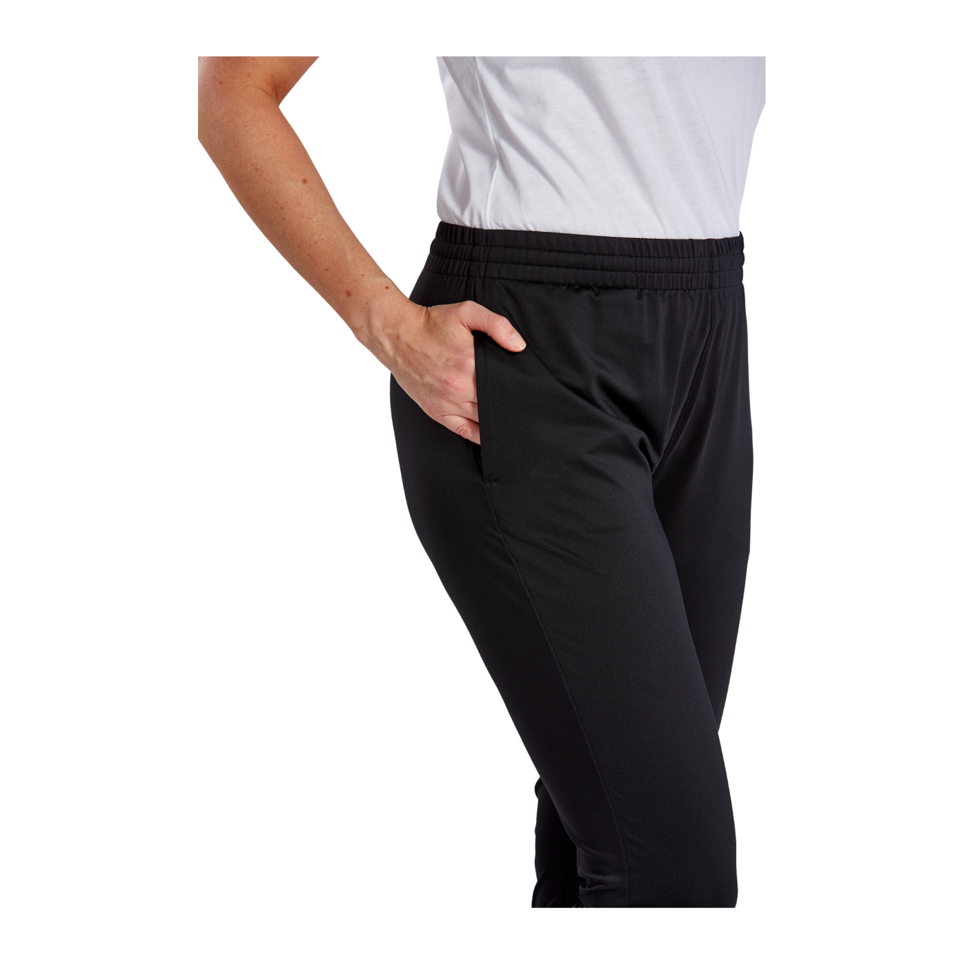 Erima Performance Trainingshose Damen Schwarz Weiss