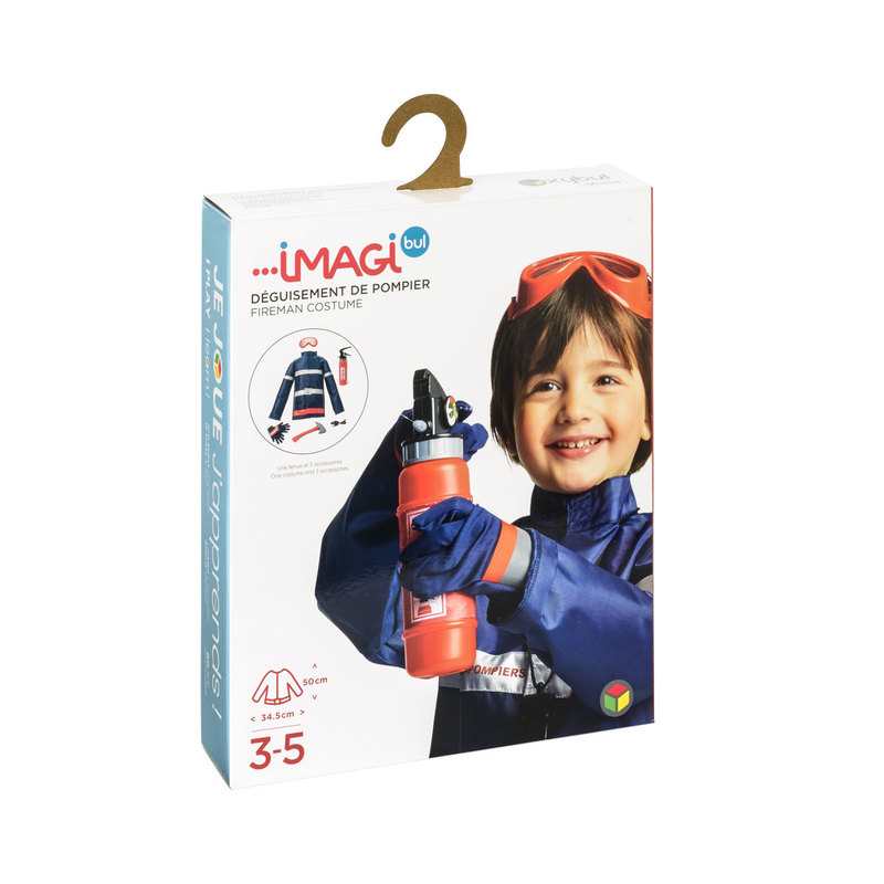 Déguisement Pompier avec accessoires 3-5 ans Oxybul
