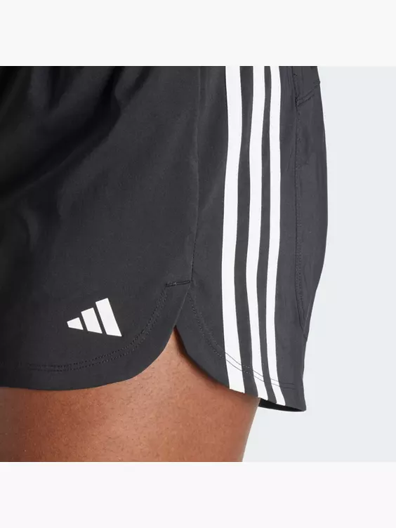 adidas Pacer Training 3-Streifen Woven High-Rise Shorts