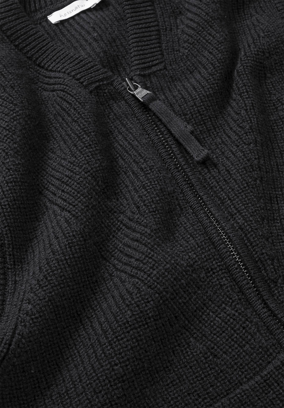 Strickweste aus Bio-Baumwolle und Bio-Merino