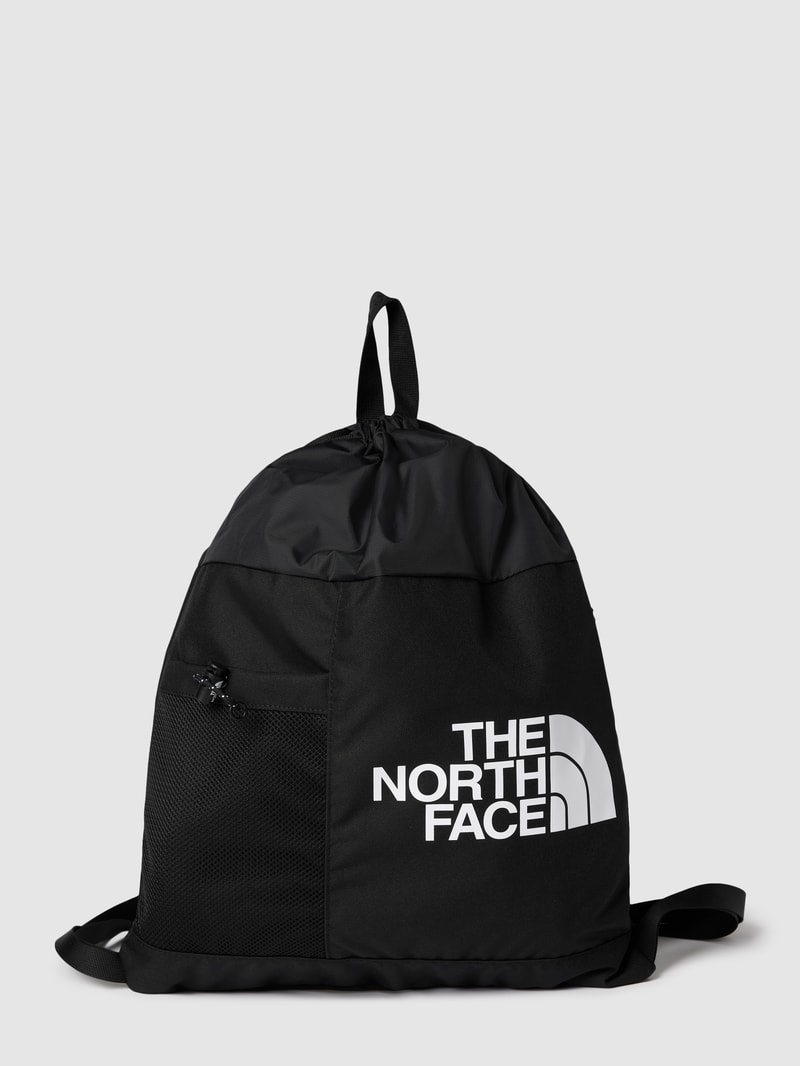 Rucksack mit Drawstring-Verschluss Modell 'BOZER' in schwarz