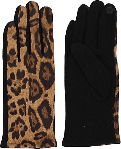 Leslii Handschuhe Leo Muster mit modischem Leopardenmuster