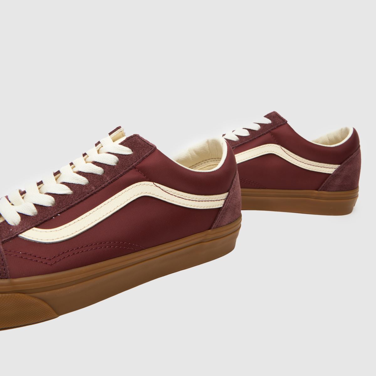 Vans – Old Skool – Vinröda sneakers
