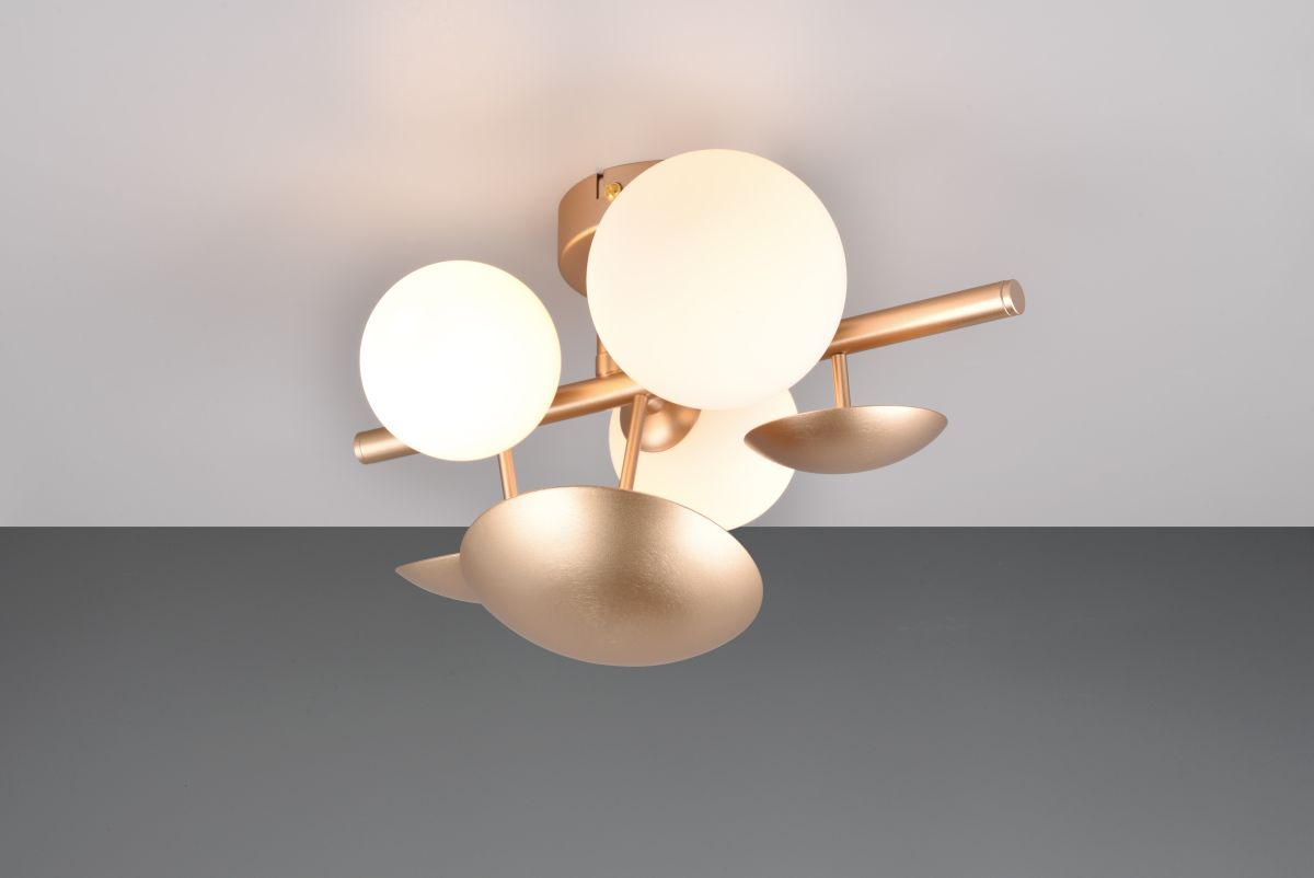 TRIO 3-flg AGL Wandlampe Bubble