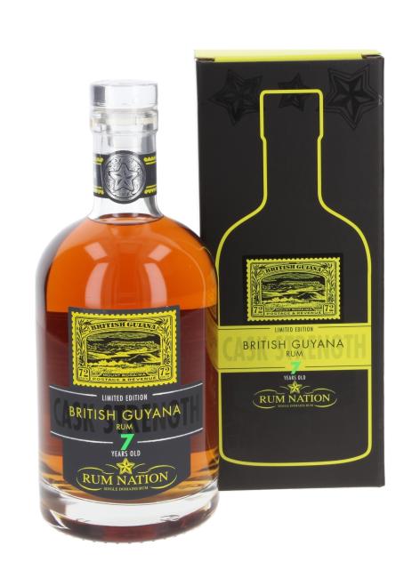 Rum Nation British Guyana Cask Strength Rum 0,7 l·59 % vol