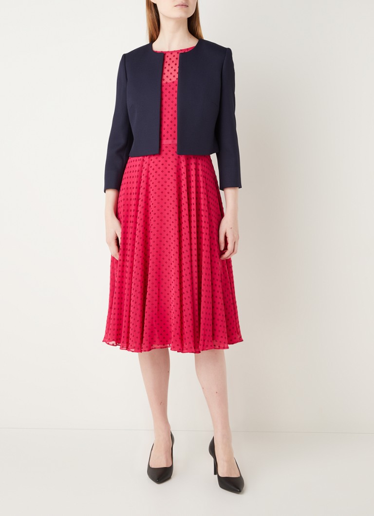 Blazer corto testurizzato Hobbs Elize