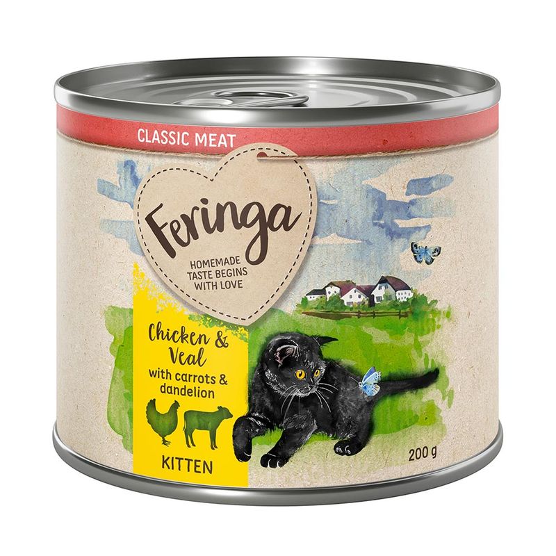 Feringa Classic Meat Menü Kitten 6 x 200 g