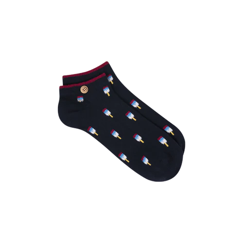 Florian & Léa navy blue socks