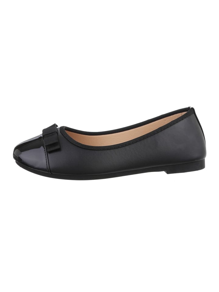 Ital-Design Ballerina in Schwarz günstig kaufen