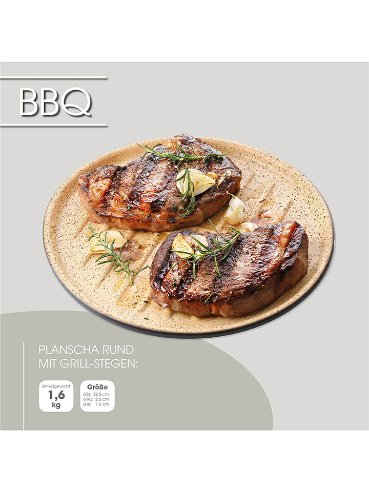 Römertopf Grillplatte in Beige - Ø 32,5 cm günstig kaufen onesize