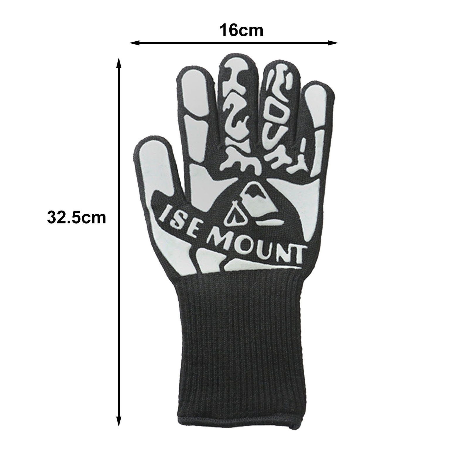 LENBEST Topflappen Topflappen Grillhandschuhe Hitzebeständig bis 800°C