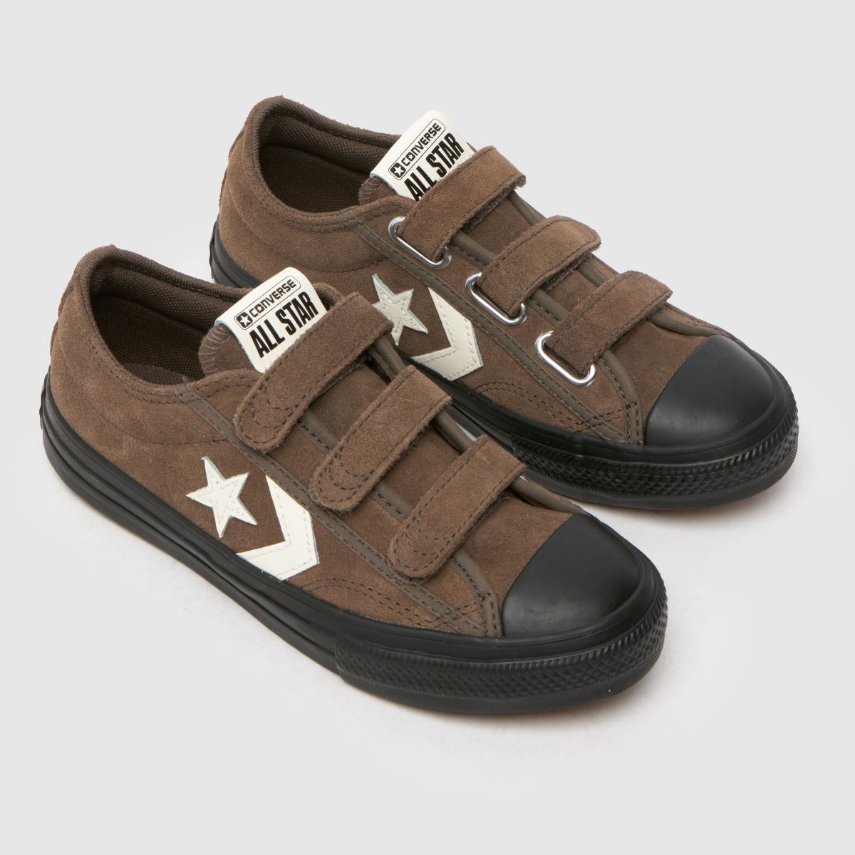 Converse Star Player 76 V Fiú Junior Tornacipő Barna