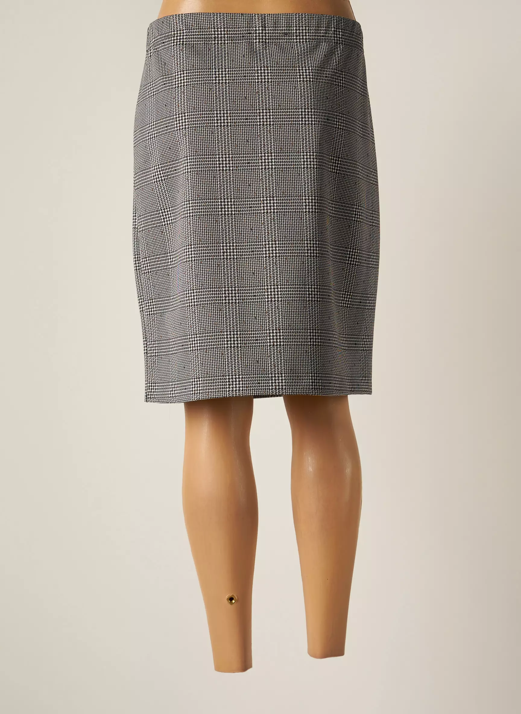 Un Temps Pour Elle Jupes Mi Longues Femme couleur gris