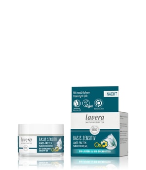 lavera Basis sensitiv Anti-Falten Q10 Nachtcreme-50 ml