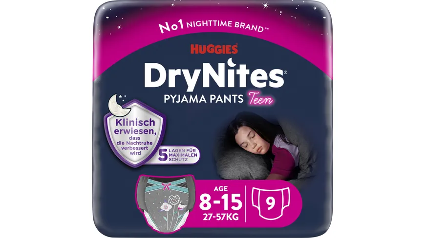 Huggies DryNites Girl 8-15 yrs.