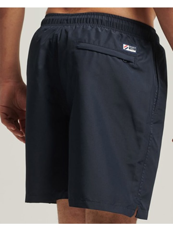 Superdry Badeshorts in Marine günstig kaufen