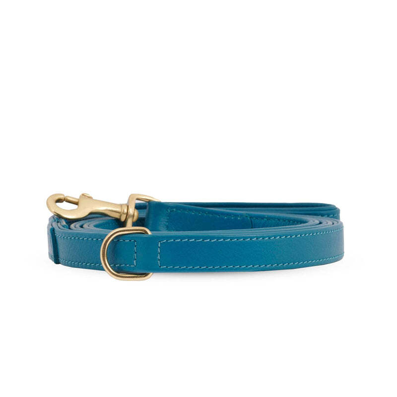 William Walker Hundeleinen William Walker Hundeleine Plain Azure S-L