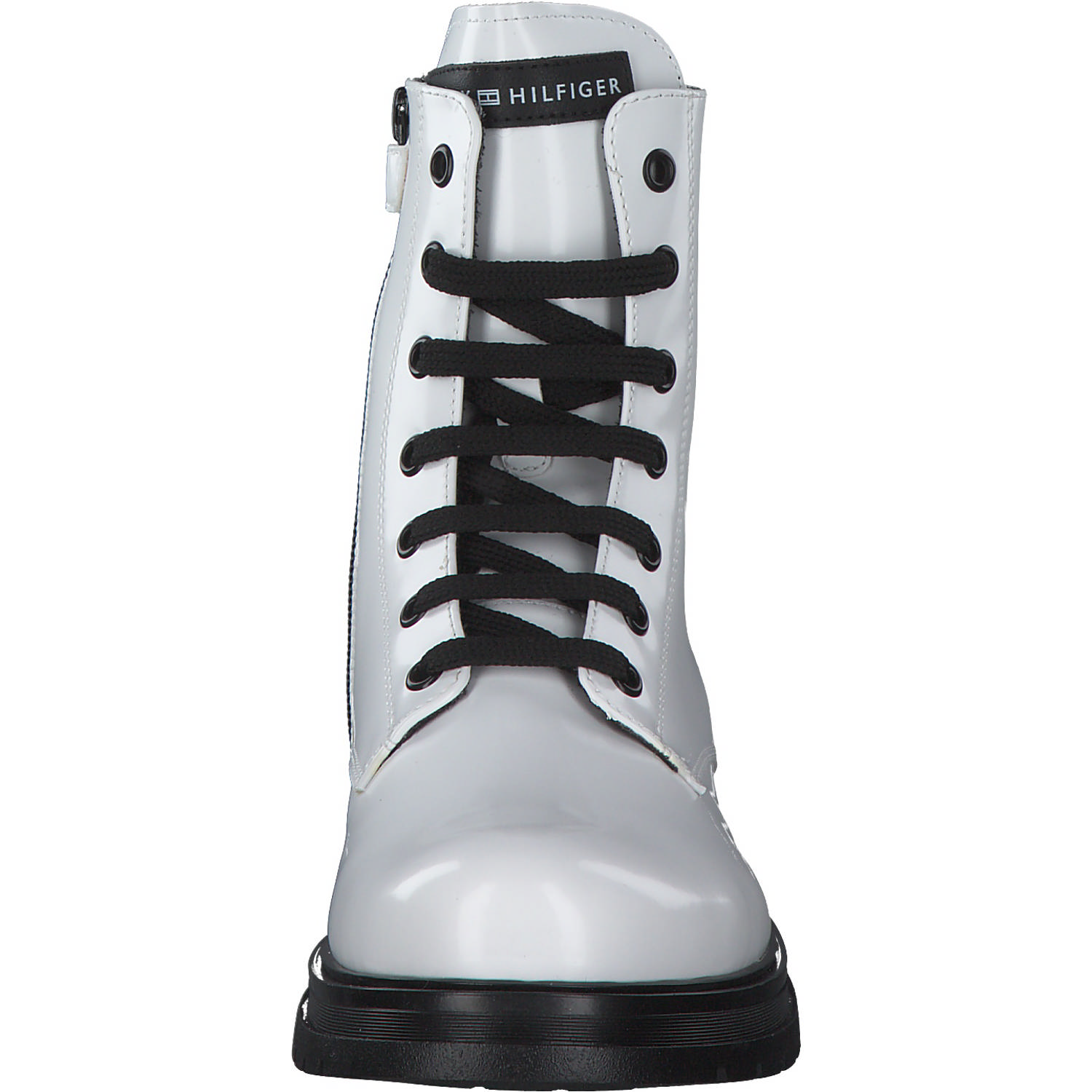 Tommy Hilfiger T4A5-32411, Schnürstiefeletten, Kinder, white