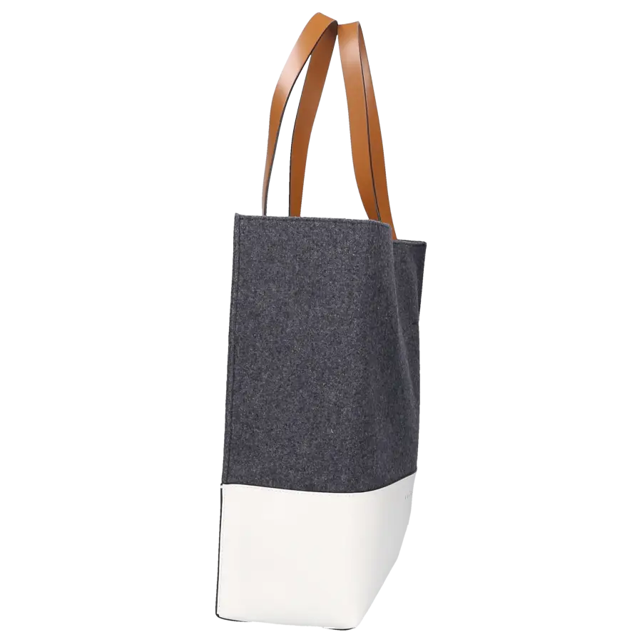 Marni - Shopper SHMPV0 Filz - grau