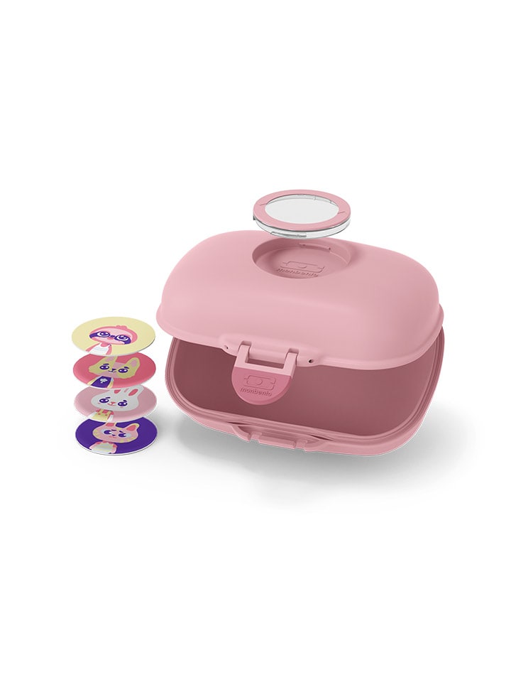 Monbento 3tlg, Snack-Set in Rosa günstig kaufen onesize