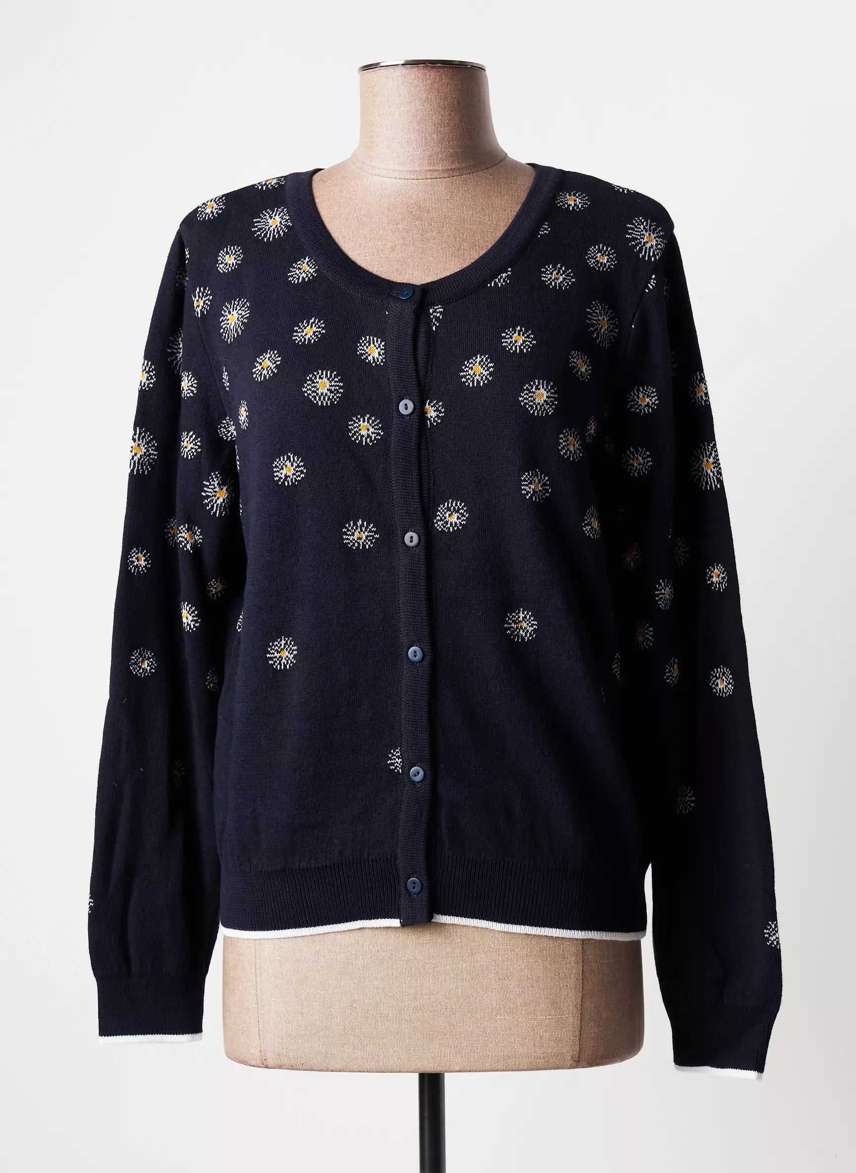 Le Petit Baigneur Cardigans Femme couleur bleu