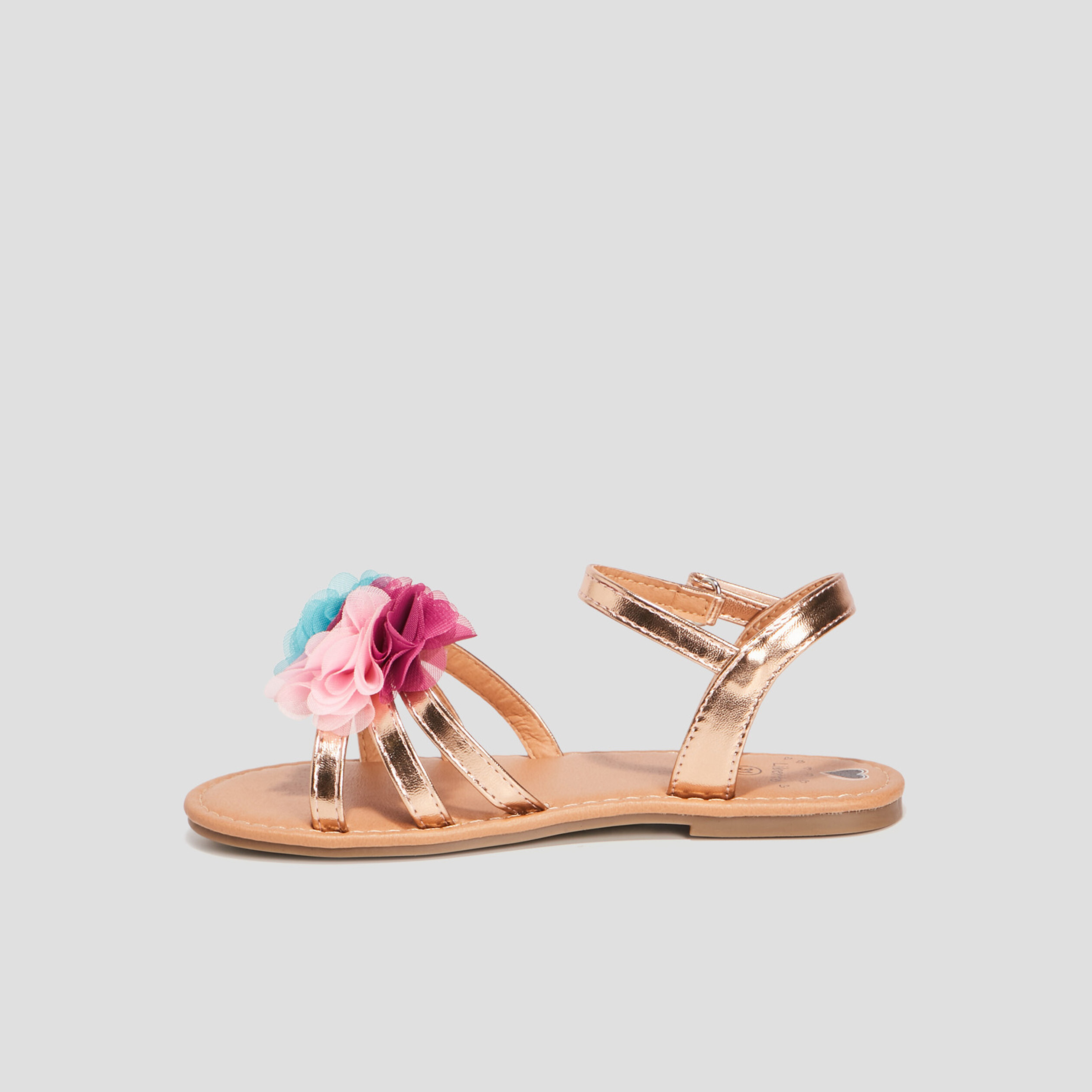 Sandales Liberto rose champagne fille | La Halle