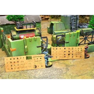 Infinity Miniature Airbrush Stencil - Panoceania