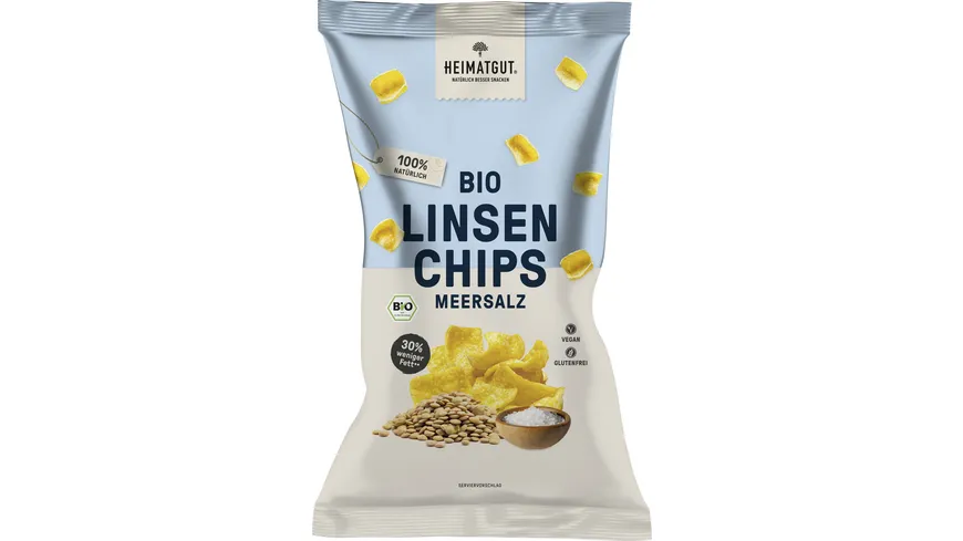Heimatgut BIO Linsen Chips 75 g