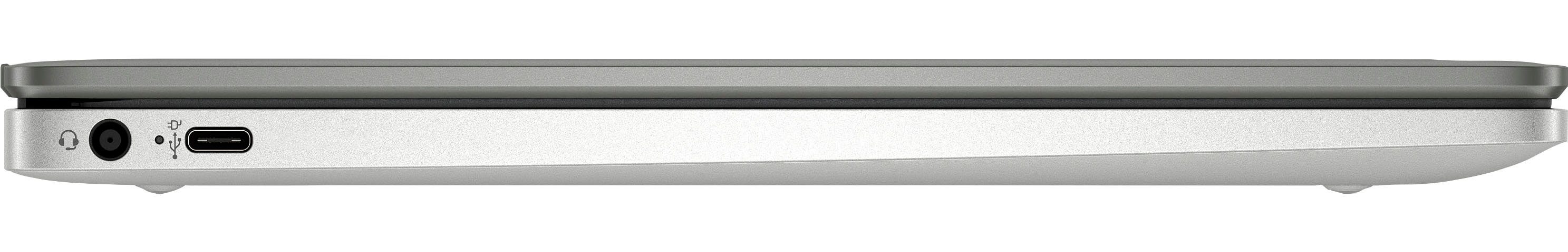 HP 14a-na0245ng Chromebook (35,6 cm/14 Zoll, Intel Pentium Silber N5030, UHD Graphics, 128 GB SSD)