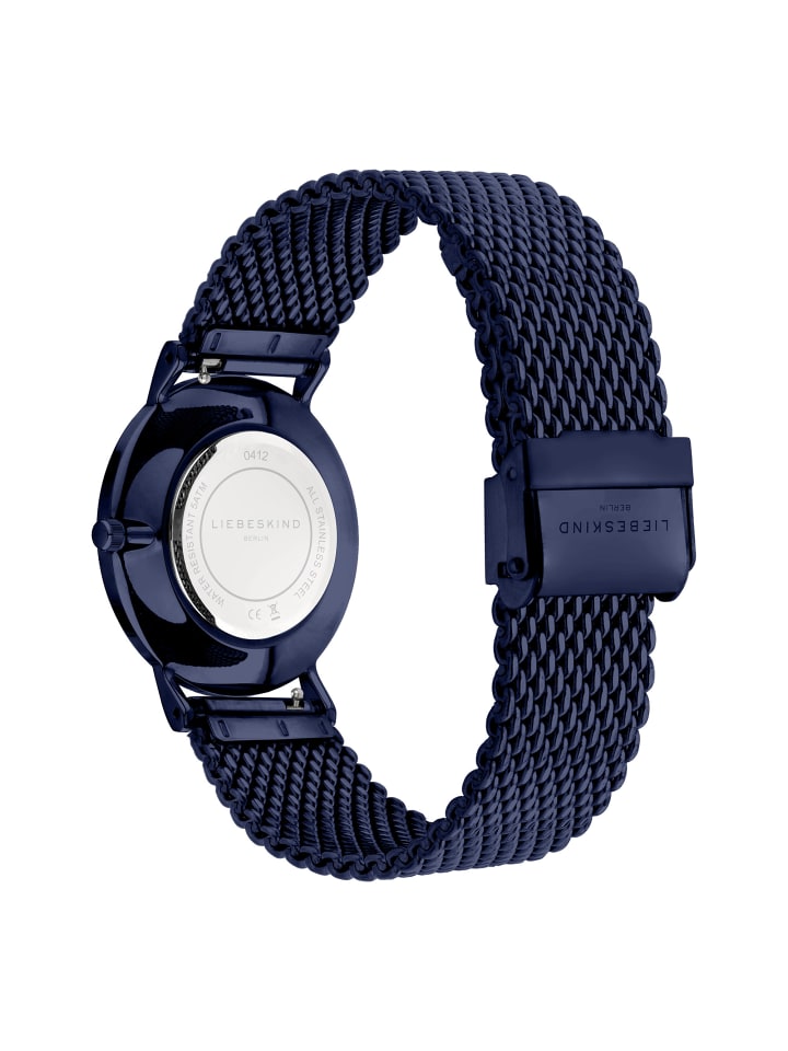 LIEBESKIND BERLIN Armbanduhr in blau günstig kaufen onesize