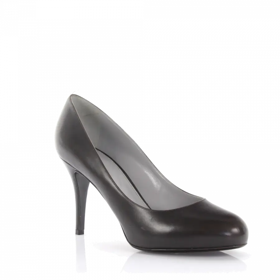 Sergio Rossi - Pumps Plateau Leder braun - braun