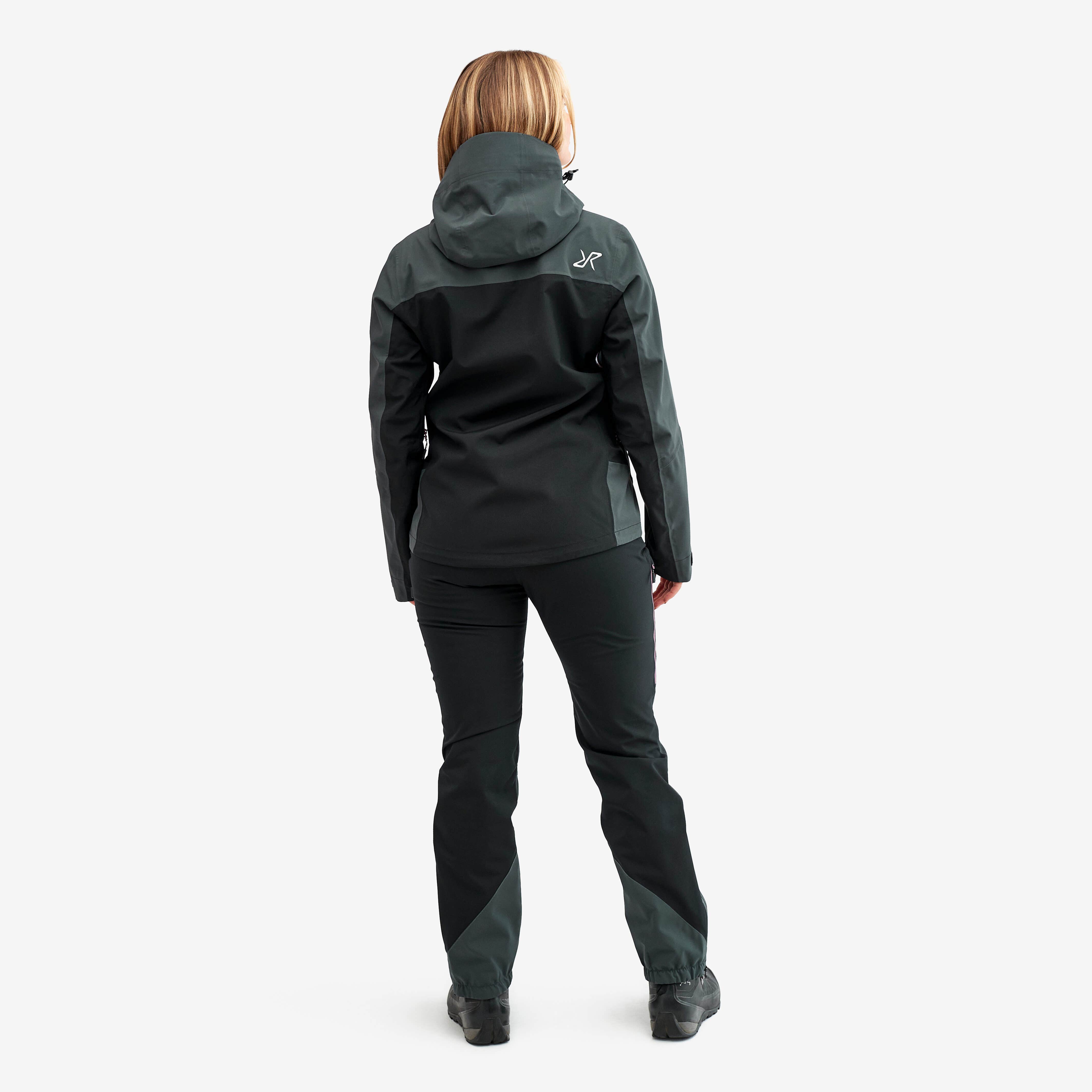 Silence Proshell Jacket Femme Black/Rose