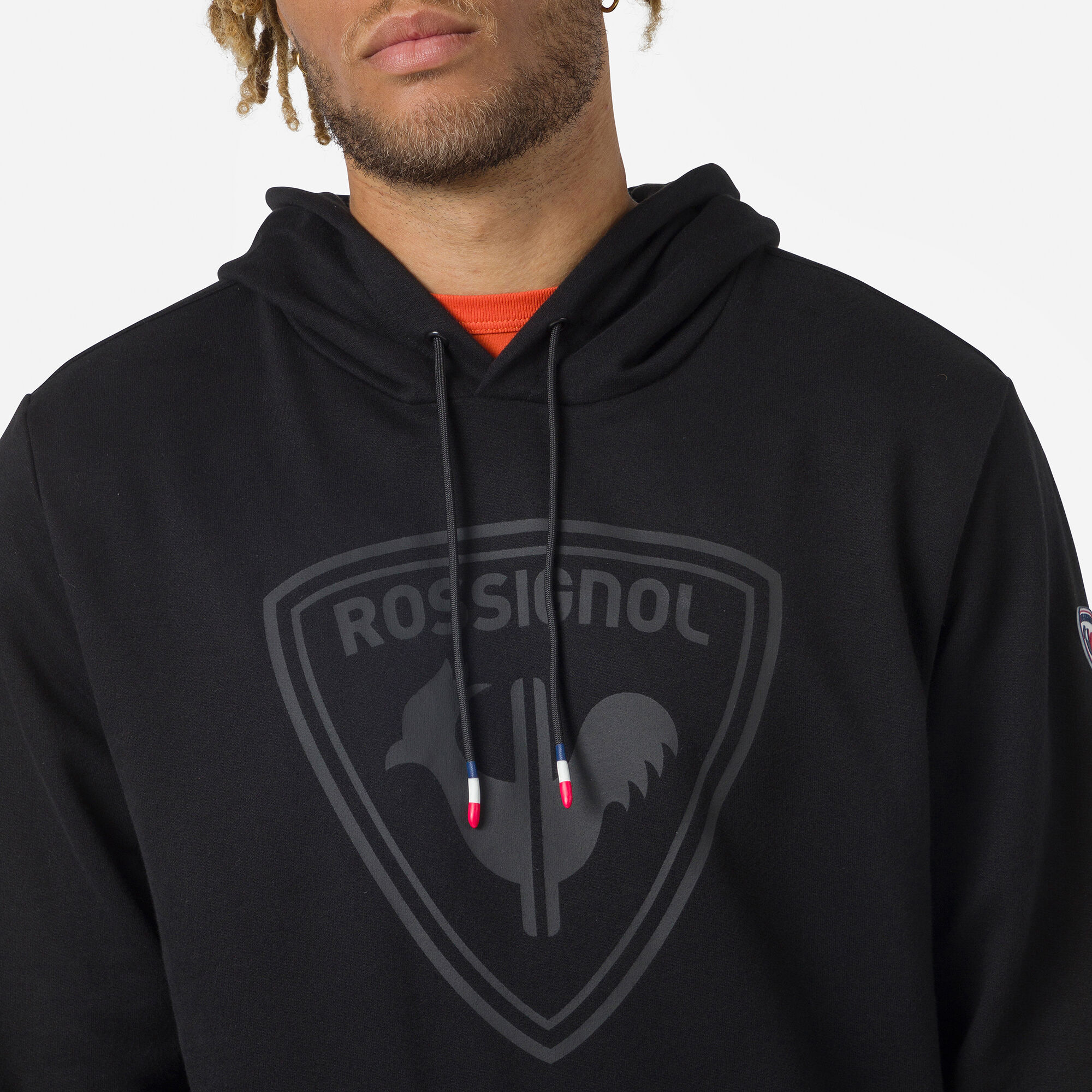 Sweat en coton à capuche Logo Homme