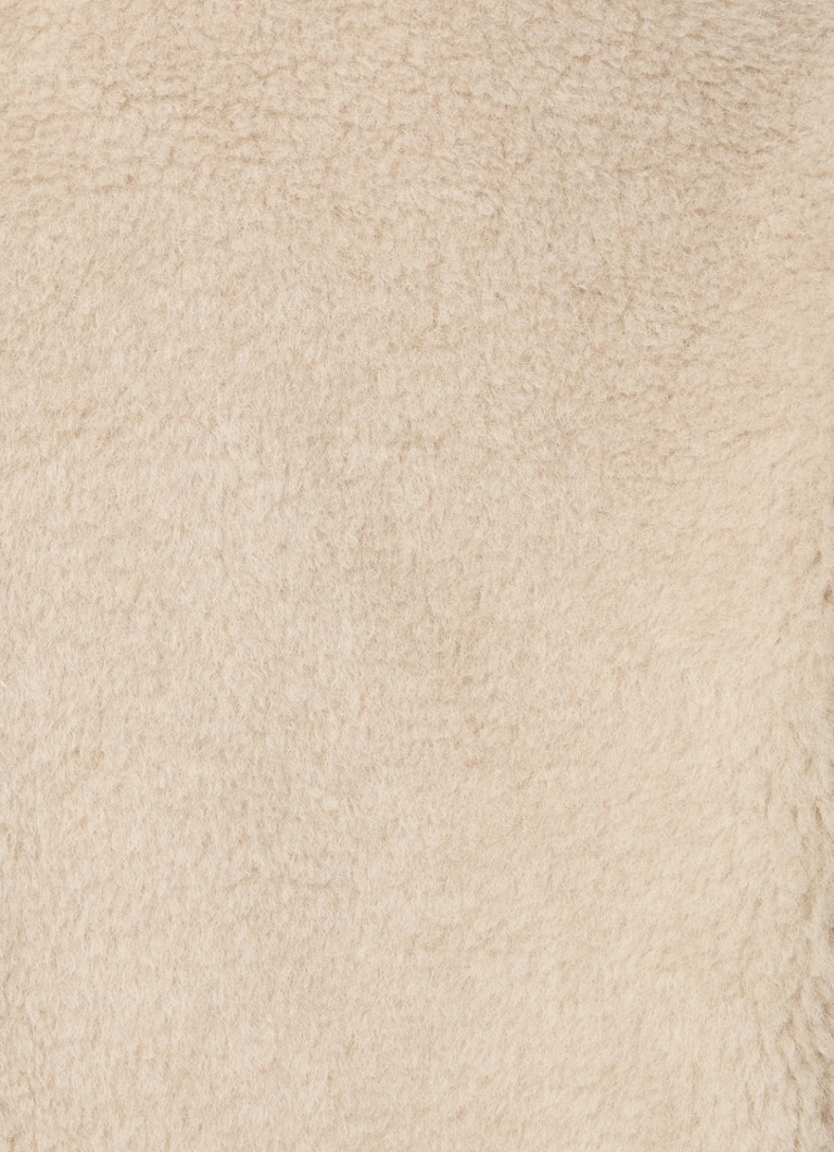 Kabát MaxMara Olga ze směsi hedvábí s bočními kapsami