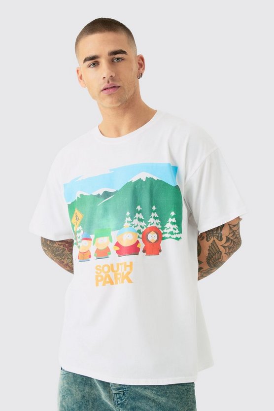 Oversize T-Shirt mit lizenziertem South Park Print