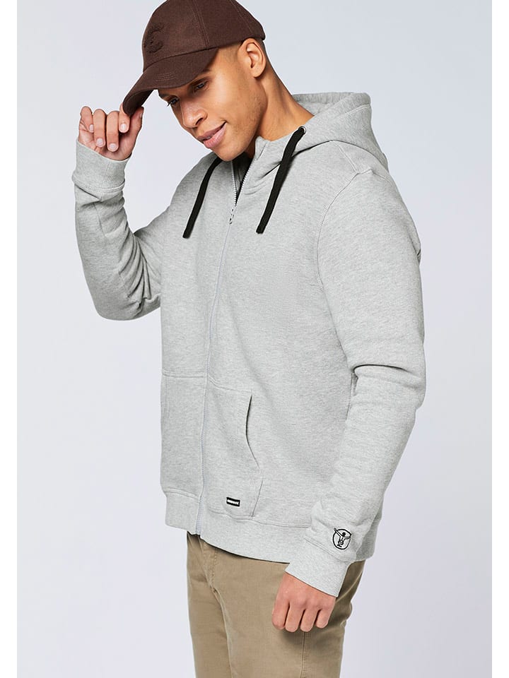 Chiemsee Sweatjacke in Grau günstig kaufen