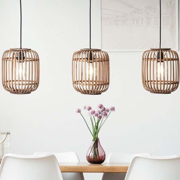 Pendelleuchte Woodrow, 3-flammig