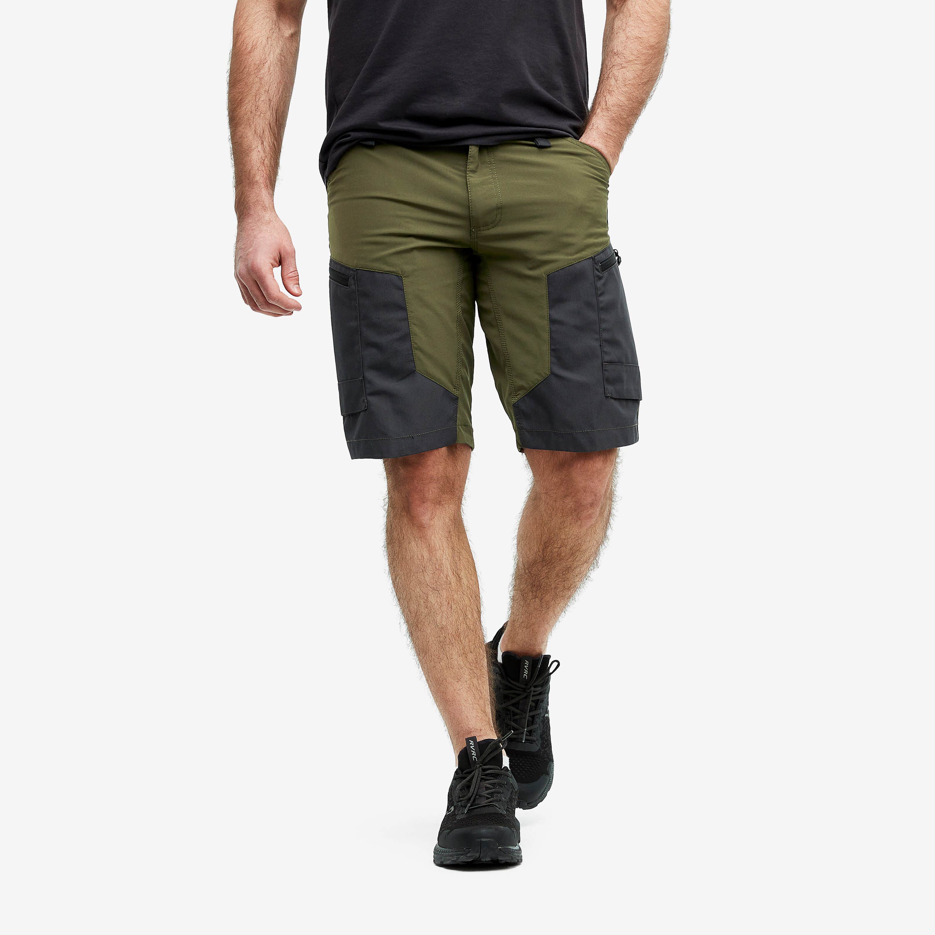 RVRC GP Shorts Homme Dark Olive