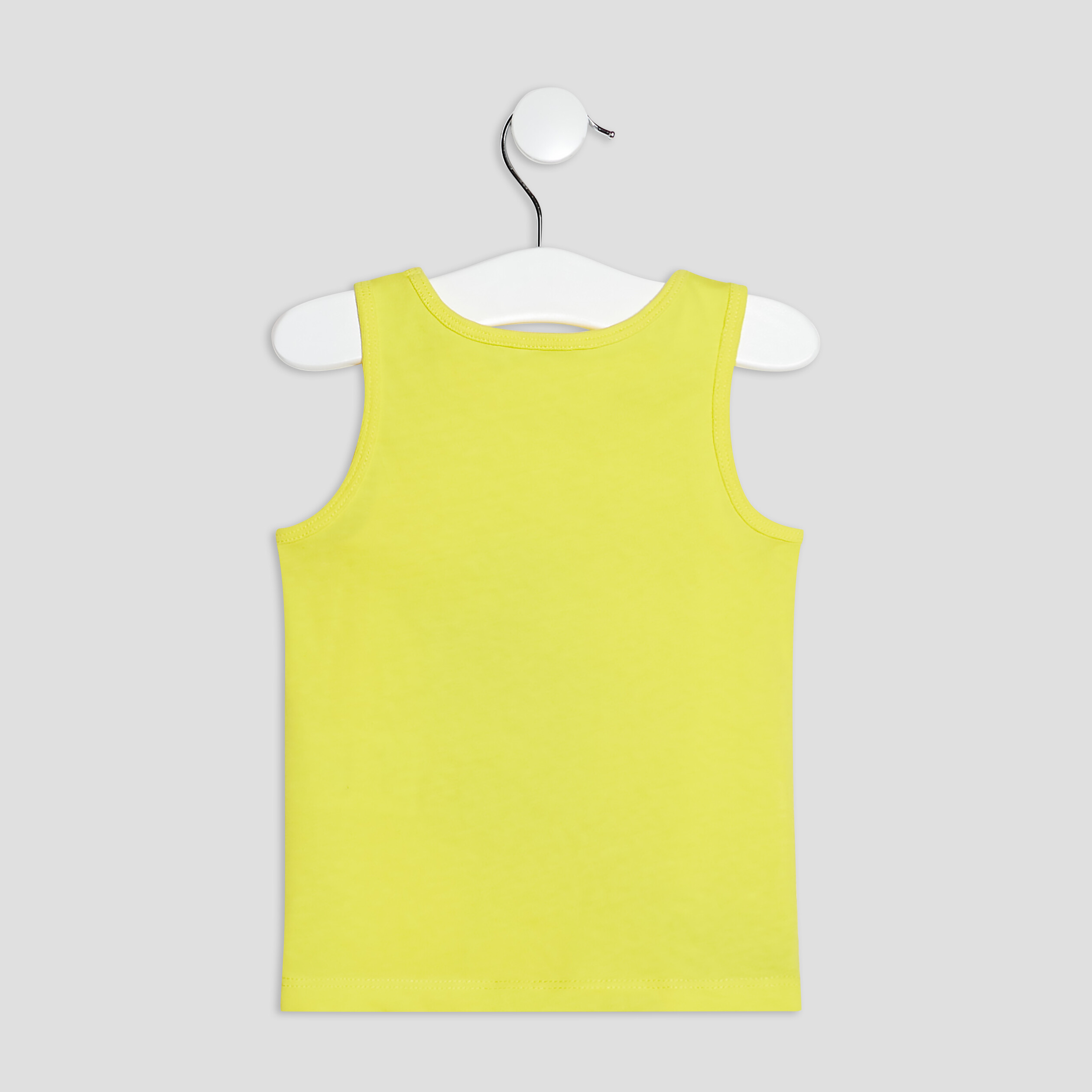Ensemble 2 pièces short et débardeur jaune bébé garçon | La Halle