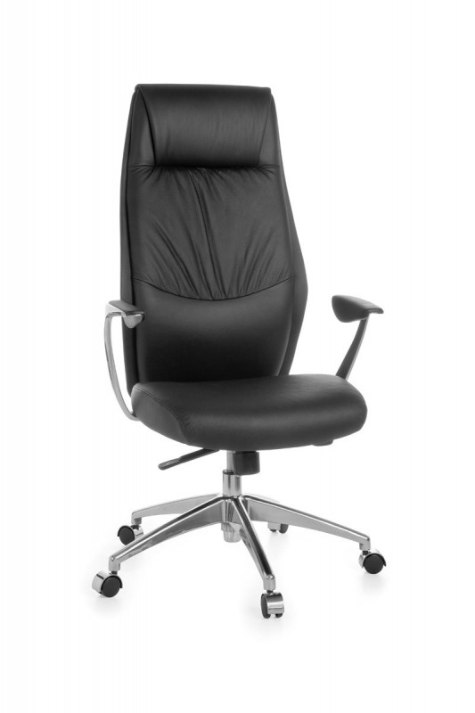 Skyport AMSTYLE XXL Chefsessel Echtleder Schwarz