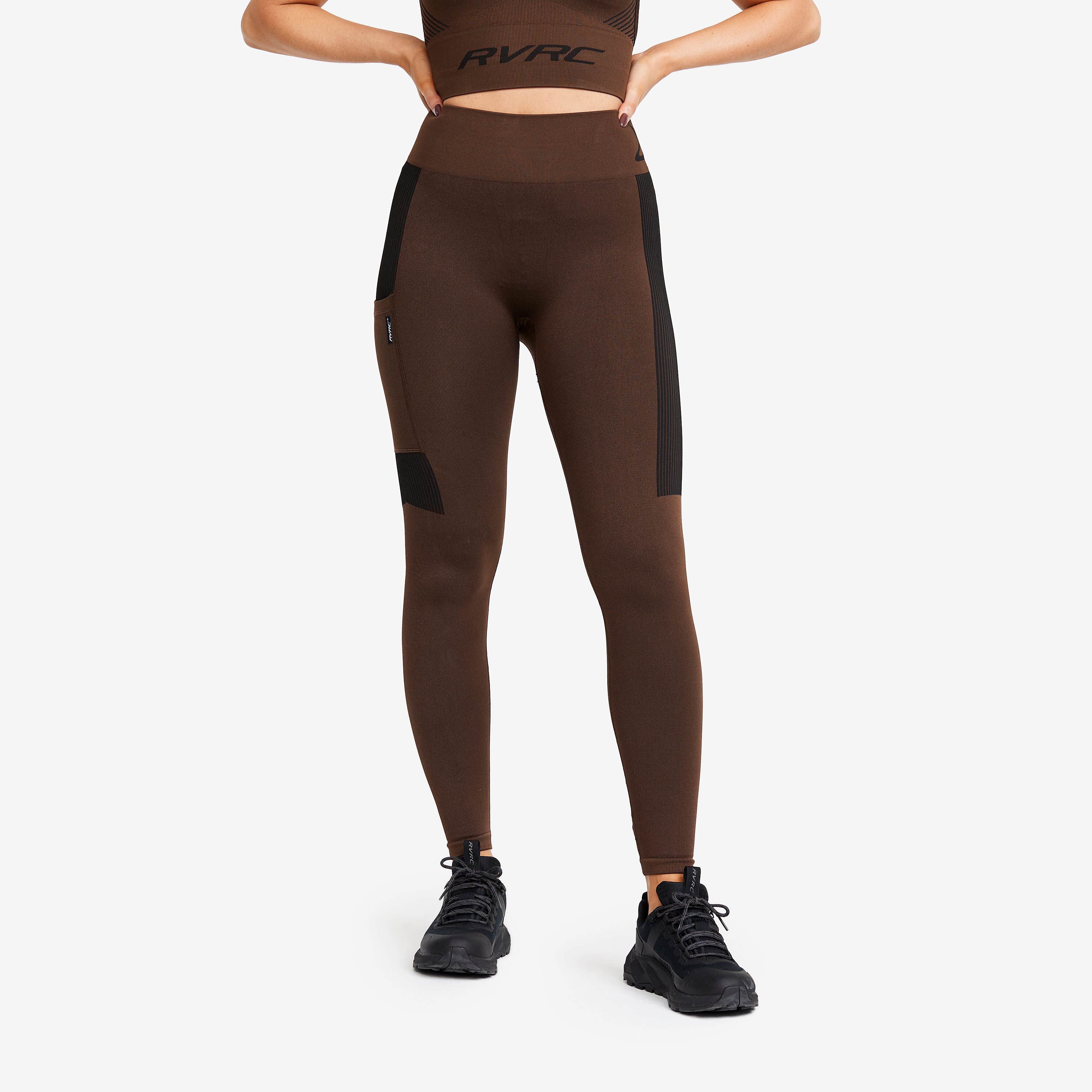Descent Seamless Tights Femme Chocolate Chip