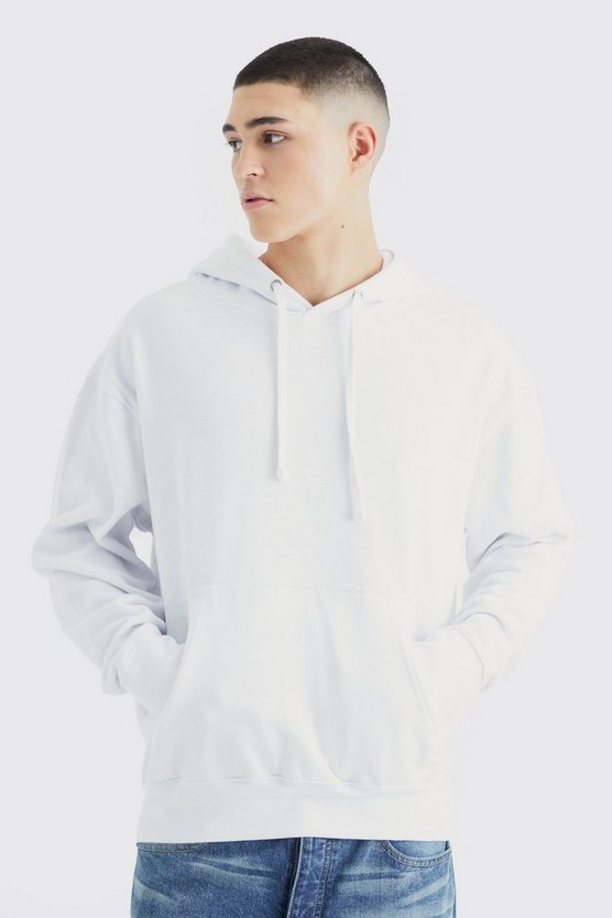 Oversize Hoodie mit Homme Print
