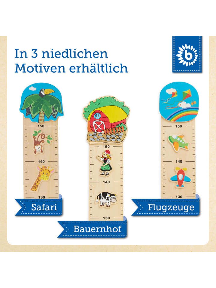 Bieco Spielwaren Messlatte Zoo in Mehrfarbig günstig kaufen onesize