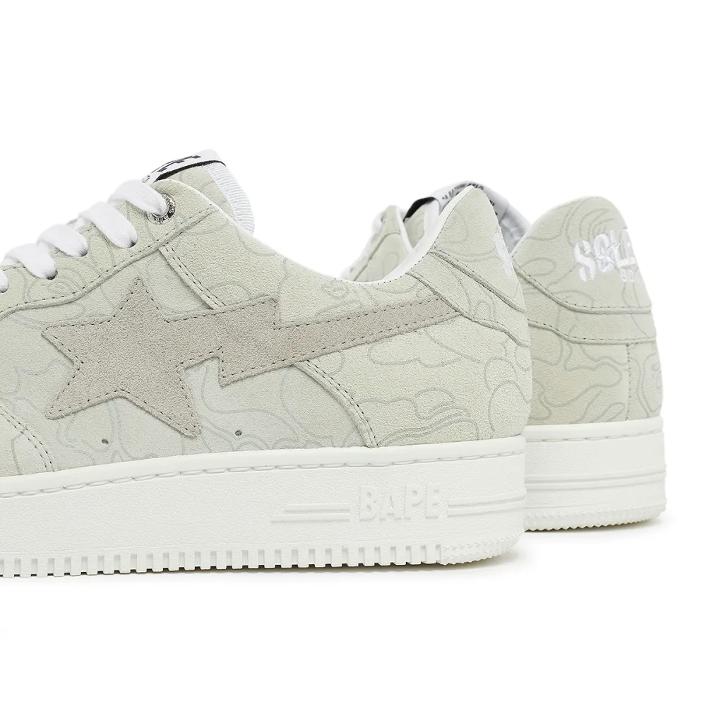 A Bathing Ape x solebox Wmns Bape Sta SBX-BAPESTA-WHT / grau