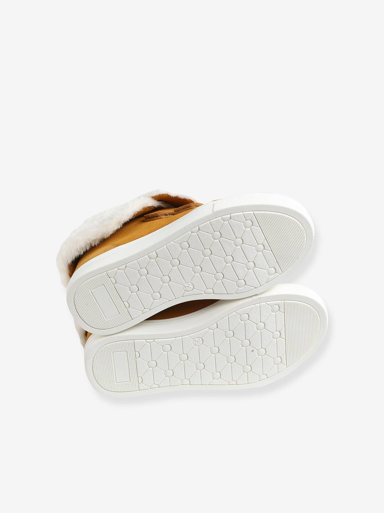 Vertbaudet Mädchen Winterboots, variabel tragbar - camelfarben