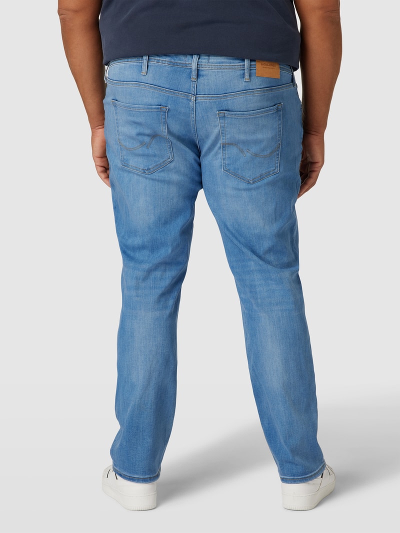 PLUS SIZE Jeans im 5-Pocket-Design Modell 'GLENN' in jeans