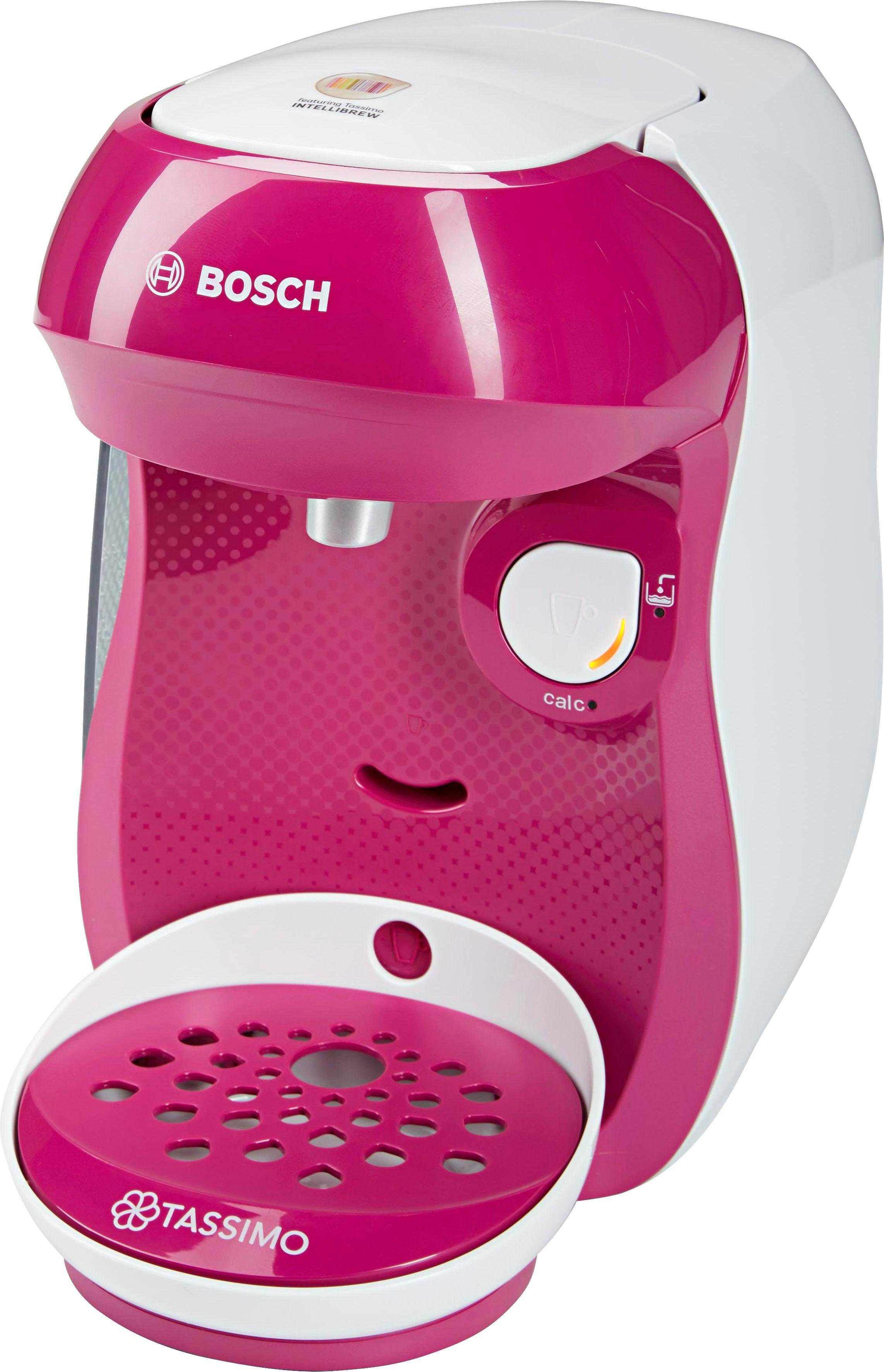 TASSIMO Kapselmaschine HAPPY TAS1001, 1400 W, vollautomatisch, geeignet für alle Tassen, platzsparend