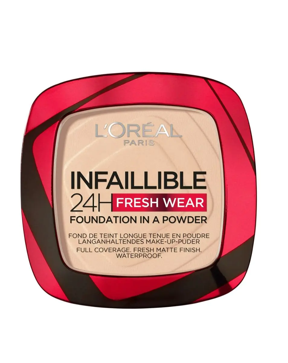 L'Oréal Paris Infaillible 24H Fresh Wear пудер у боји 20 Ivory