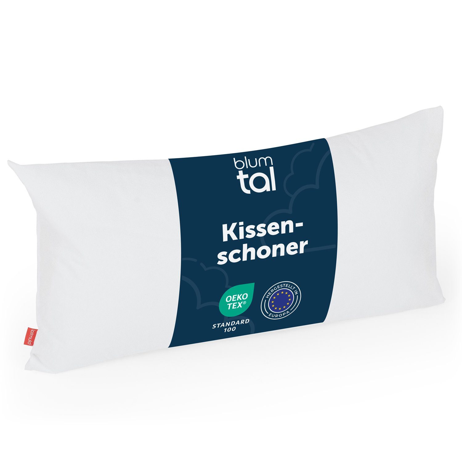 Kissenbezug Blumtal Wasserdichter Kissenbezug, Atmungsaktiv, Anti-Milben, Blumtal (1 Stück), Kissenschoner mit Reißverschluss, Oeko-Tex 100 Zertifiziert