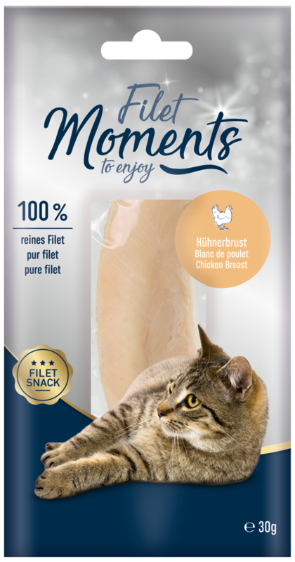 MOMENTS Snacks MOMENTS Filet Snack 10x30g Little Luxury, Geflügel